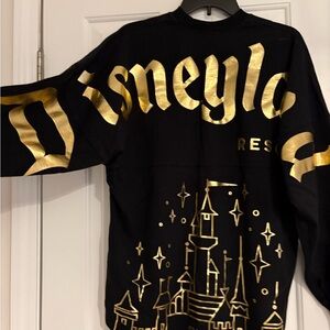 Disneyland Black & Gold Sleeping Beauty Castle spirit jersey
